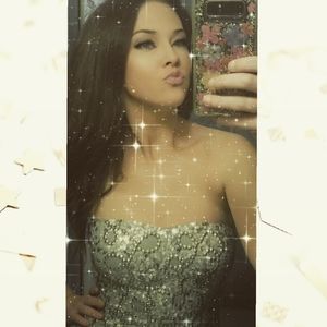 Adrianna Papell sequin dress SZ 6